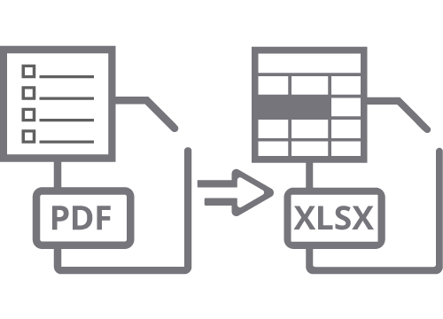 Export PDF forms data into MS Excel